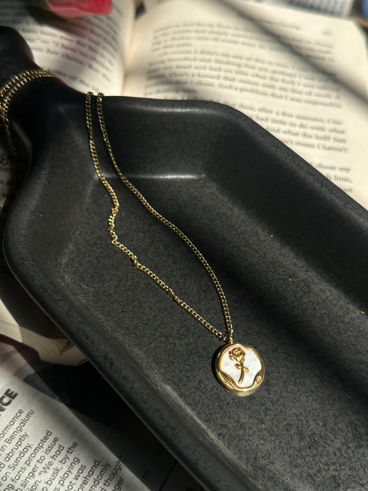 Rose Anti Tarnish Necklace